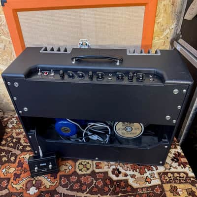2004 65 Amps London 2x12 Valve Amplifier Combo w/ F Case *Ex Paul Stacey Oasis* image 8
