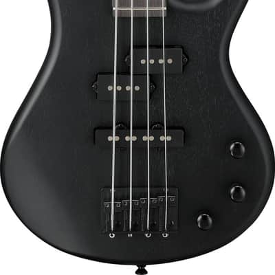 Ibanez Gio SR miKro "Short Scale" 4 String Electric Bass - Weathered Black (GSRM20BWK) image 10