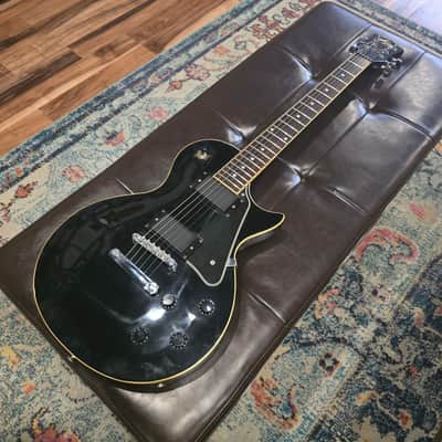 2000s Kay Vintage Series - K-LP - Singlecut - Black - w/ Hardshell Case image 1