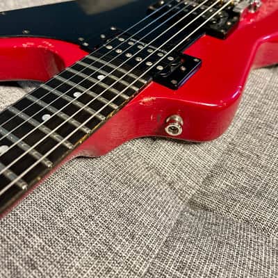 Gibson USA Explorer 1984 with factory Kahler Tremolo Bridge - Ferrari Red image 21