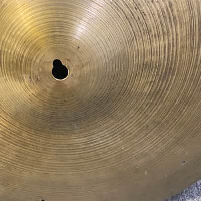 K. Zildjian 18" New Stamp Crash Cymbal w/ Rivets 1582 gr. Video DEMO image 5