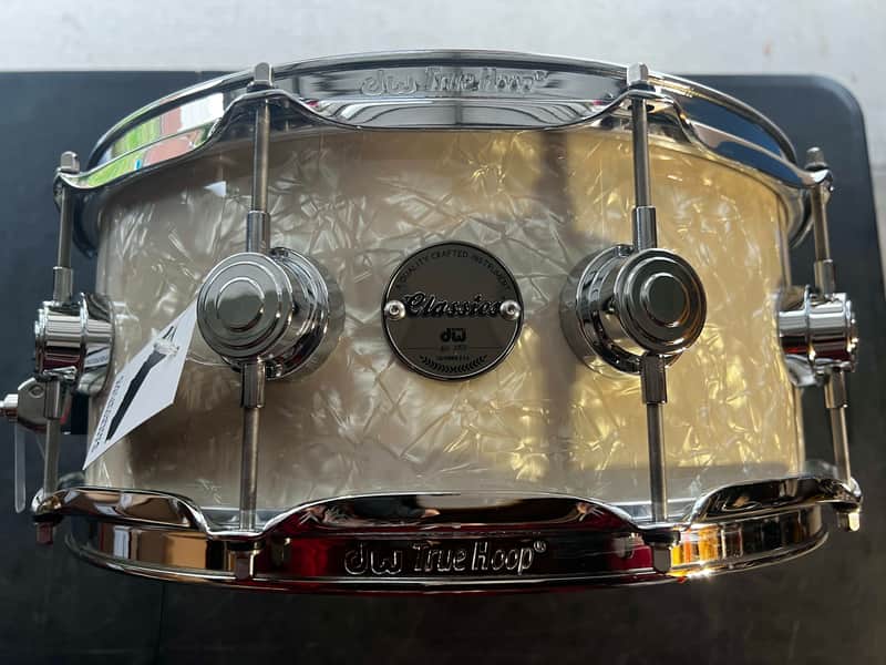 DW 5.5" x 14" Collector's Series Classics Shell Snare Drum - Vintage Marine w/ Chrome Hardware