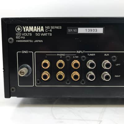 Yamaha C-4 Stereo Preamplifier image 9