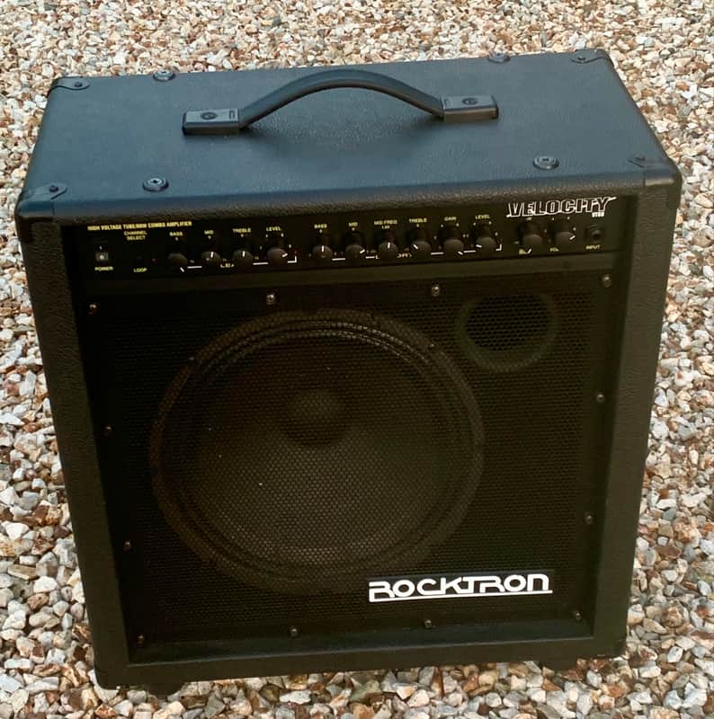 Rocktron Velocity VT60 Combo Amplifier 90's - Black image 1