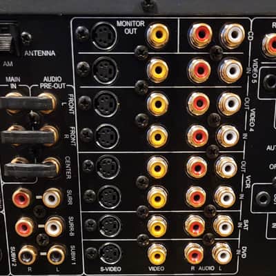 NAD Rare!!! NAD T752 Audio Video Surround Sound Receiver 2002 - Grey metal image 11