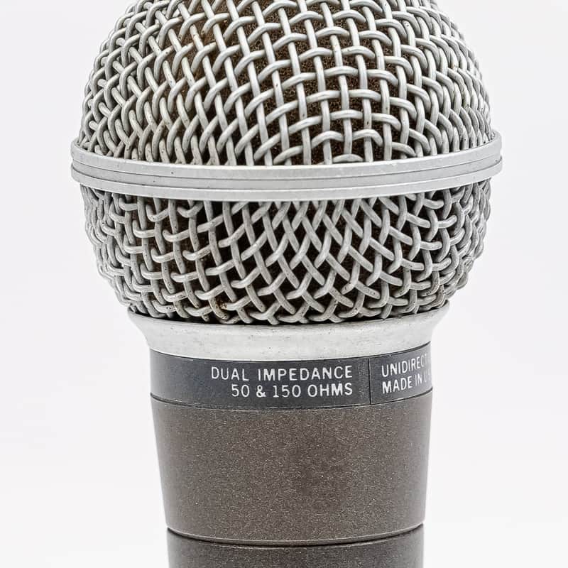 1970s Shure SM58 Vintage USA Dynamic Vocal Microphone w/ Original