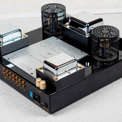 EAR 859  Integrated a valve amplifier Mid-90 - Chrome Silver Bild 4