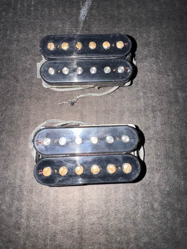 OX4 Medium Wind Humbuckers 2014 - Black Bobbins Bild 1