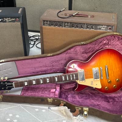 Gibson Custom Shop Historic R8 Les Paul Vintage Cherry Sunburst VOS Left Handed image 14