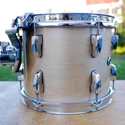Pearl Masters Custom MMX Tom 10" x 8" Platinum Mist EXC image 3