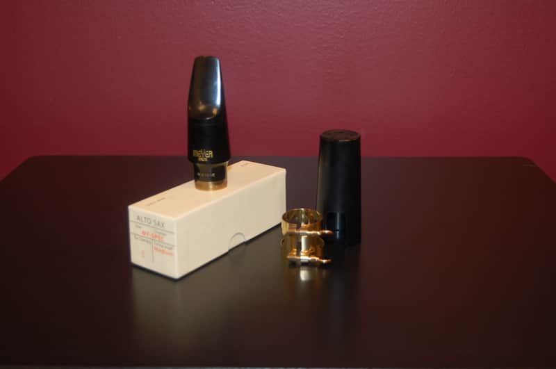 Meyer 6M New York hard Rubber Alto Sax Mouthpiece image 1