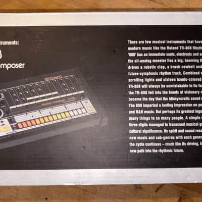 Roland TR-08 Rhythm Composer in Box with instruction manuals - Black image 6