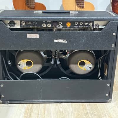 Fender Twin Reverb  1969 - a very rare & desirable Silver Panel Twin Reverb w/factory JBL D120F speakers. image 8