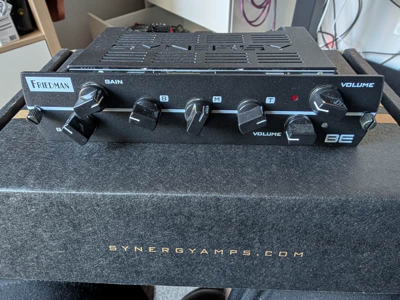 Synergy Friedman BE Module 2-Channel All-Tube Preamp 2017 - Present - Black image 1