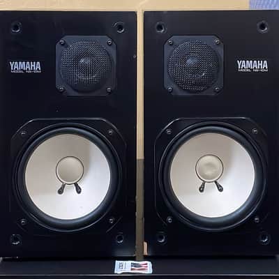 YAMAHA NS10 NS-10 NS 10 STUDIO MONITORS [pair] only 1 woofer works for parts image 2