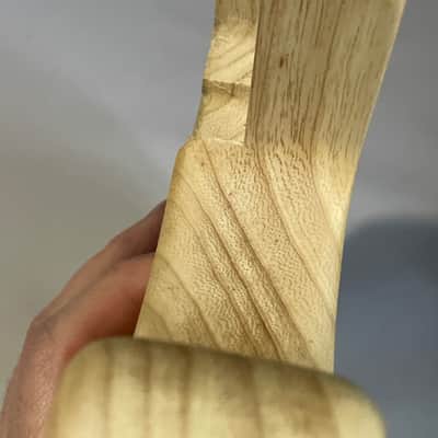 2010's Charvel Mexico Pro Mod Style 1 Natural Ash Wood Guitar Body Hardtail image 19