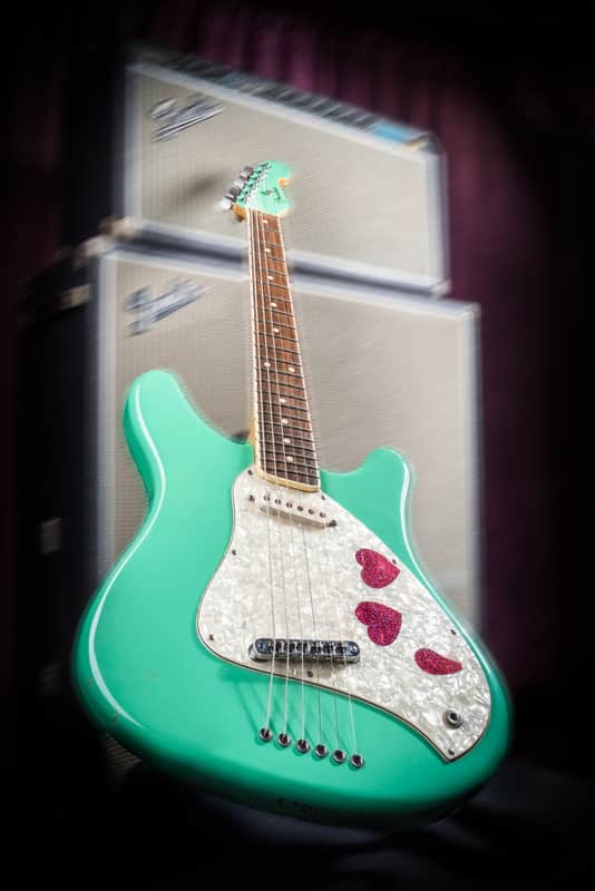 Courtney Love Owned/ Played Fender Custom Shop/ Master-Built Prototype Venus,  90's Lollapalooza image 1