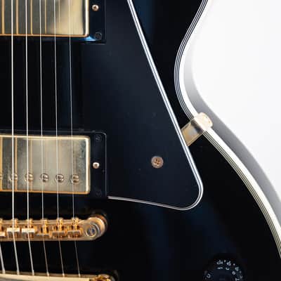 2023 Epiphone Les Paul Custom - in Ebony Black & Gold image 7