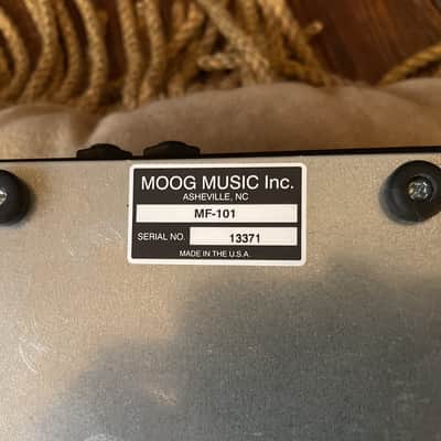Moog MF-101 Moogerfooger Low Pass Filter 1998 - 2018 - Black image 7