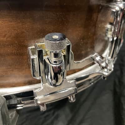 Tris Imboden's, Chicago, C & C Drum Company - 5x14" Custom Walnut Snare Drum, Immaculate 2010 SIGNED! image 12