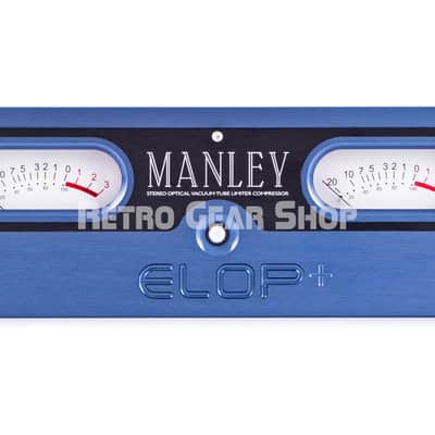 Manley  ELOP+ Stereo Optical Limiter Compressor Used Mint w/ original box image 2