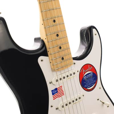 Fender Eric Clapton Artist Series Stratocaster with Vintage Noiseless Pickups Black 3.6kg image 8