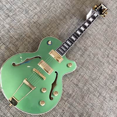 Epiphone Uptown Kat ES in Emerald Green Metallic image 2