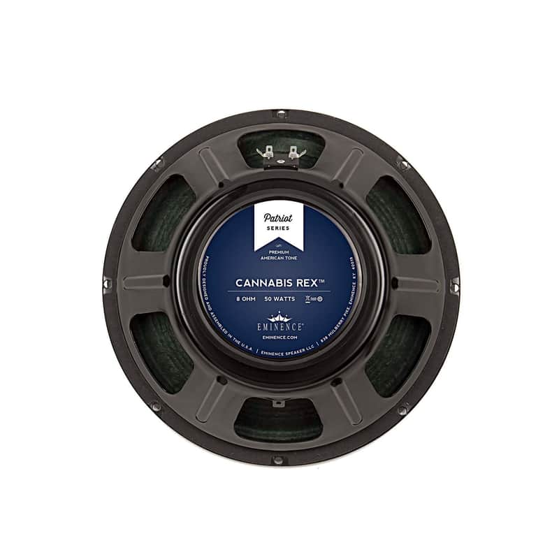 Eminence Patriot Cannabis Rex 12" Guitar Speaker with Hemp Cone, 50 Watts at 8 Ohms image 1