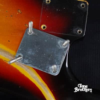 7.4LB, 1-Owner! 1963 Fender Stratocaster Sunburst image 25