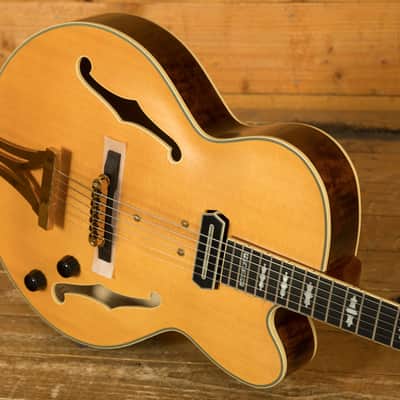 Ibanez PM3C Pat Metheny Hollow Body - Ebony - Natural Amber Low Gloss Bild 5