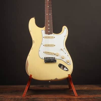 Fender Custom Shop Strat Pro NAMM 2025 Aged Vintage White/Relic image 14