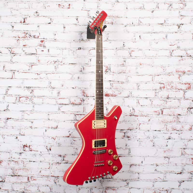 Washburn Vintage A-10-12 Twelve-String Electric Guitar, Red | Reverb