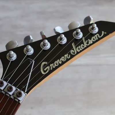 1996 Grover Jackson Japan KV-c.u.65 King V Flying V (Cherry Sunburst) image 2