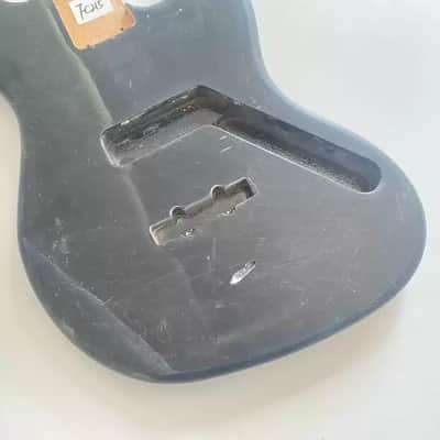 Fender Electric Bass Guitar Body (Unfinished) - Black Alder - Slight Imperfections image 2