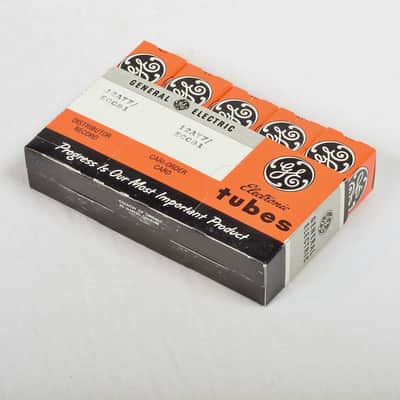 GE 12AT7/ ECC81 Sleeve NOS 4 good Tubes image 15