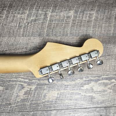 MyDream Stratocaster Custom Built - Relic Pink over Black Gilmour image 8