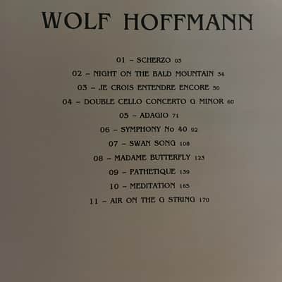 Wolf Hoffmann - Hedbangers Symphony - Guitar tab / tablature Book Accept image 3
