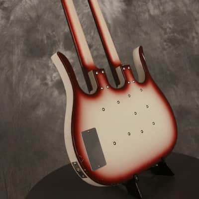 Jerry Jones Neptune Longhorn Doubleneck 6 string guitar and Bass 6 1990s image 10