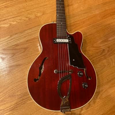 Guild M-65 Freshman 70’s - Burgundy/ Red image 5