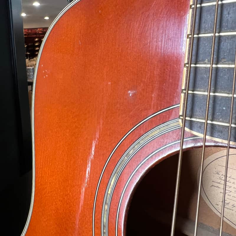 Yamaha FG-435A 6 String Acoustic Guitar with Case (RM 2) | Reverb