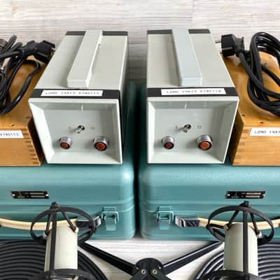 1974 Matched Stereo Pair Of Lomo 19A19 Tube Condenser Microphones w/Consecutive Serial Numbers image 19