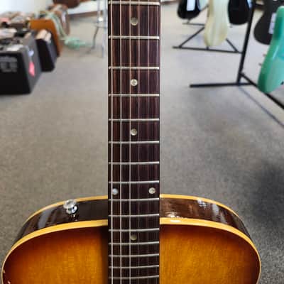 Vintage 1965 Epiphone (Kalamazoo) Granada E444T Thinline Archtop Electric Guitar - Sunburst with Gibson Case image 8