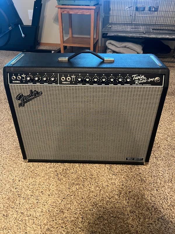 Fender Tone Master Twin Reverb 2-Channel 85-Watt 2x12" Digital Guitar Combo 2019 - Present - Black image 1