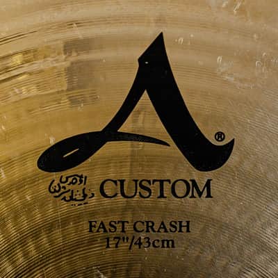 Zildjian 17" A Custom Fast Crash Cymbal - 1100g - Used image 4