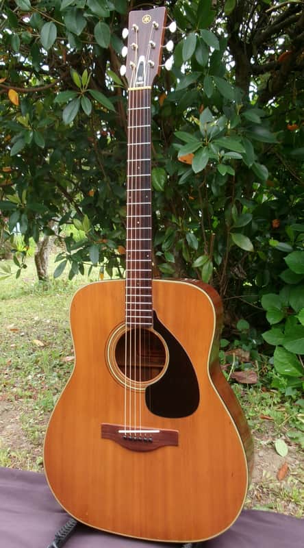 1972 Yamaha FG180 Red Label Nippon Gakki for Yamaha lovers image 1