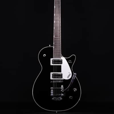 Gretsch G5230T Electromatic Jet FT Single-Cut with Bigsby, Black Walnut FB, Black image 5