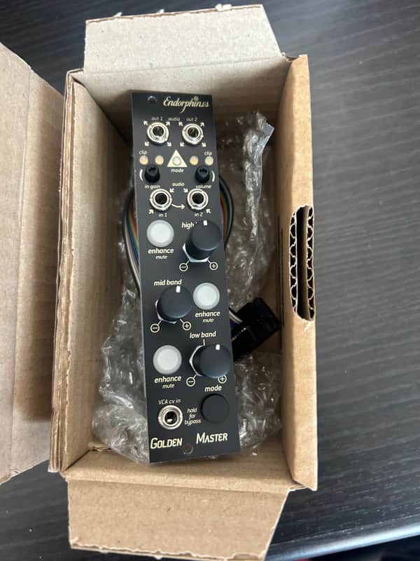 Endorphin.es Golden Master Eurorack Synth Module 2021 - Present - Black image 1