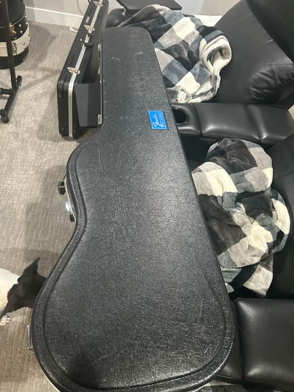 Fender Molded P-Bass Case 1990s - Black image 1