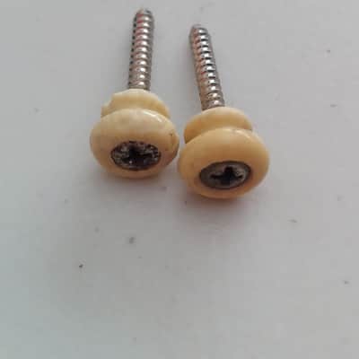 1950-60's Gibson Strap Buttons with Screws (M-133) image 1