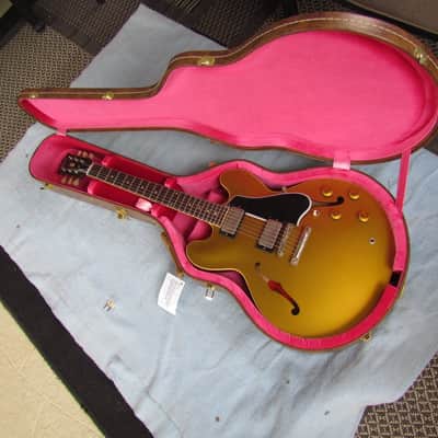 2022 Gibson Custom Shop 59 ES-335 All Gold Near Mint W/OHC & Tags image 1